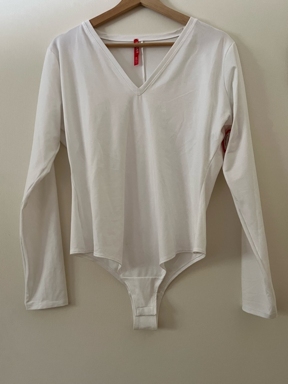 Spanx Bodysuit V-Neck Long Sleeve Bodysuit
